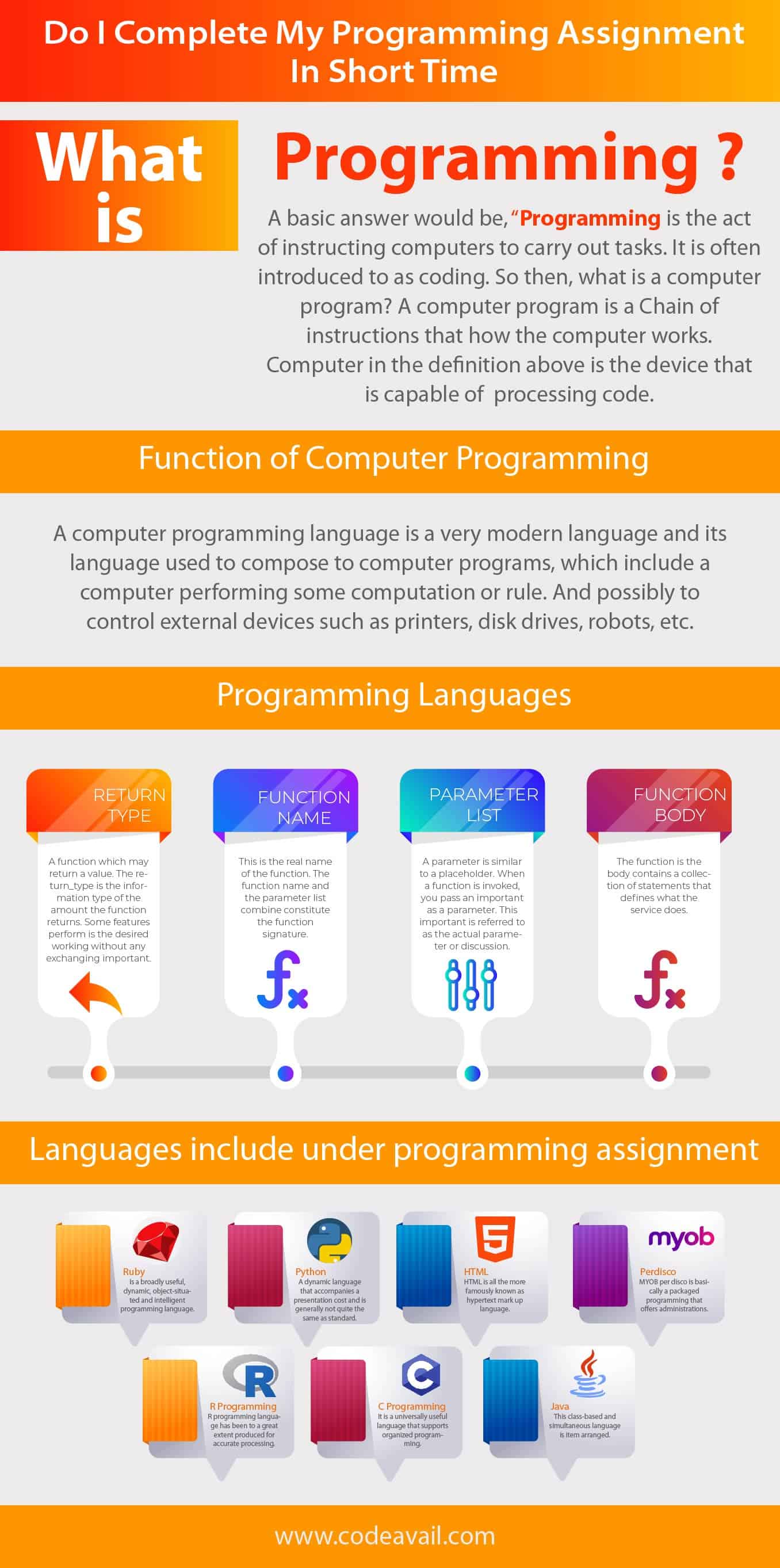 assignment on programming language