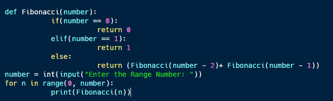 python fibonacci recursive python fibonacci recursive