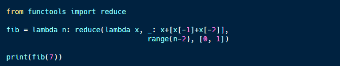 Fibonacci series in Python