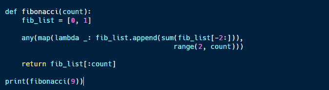 Fibonacci Series In Python