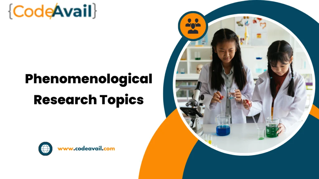 phenomenological research topics