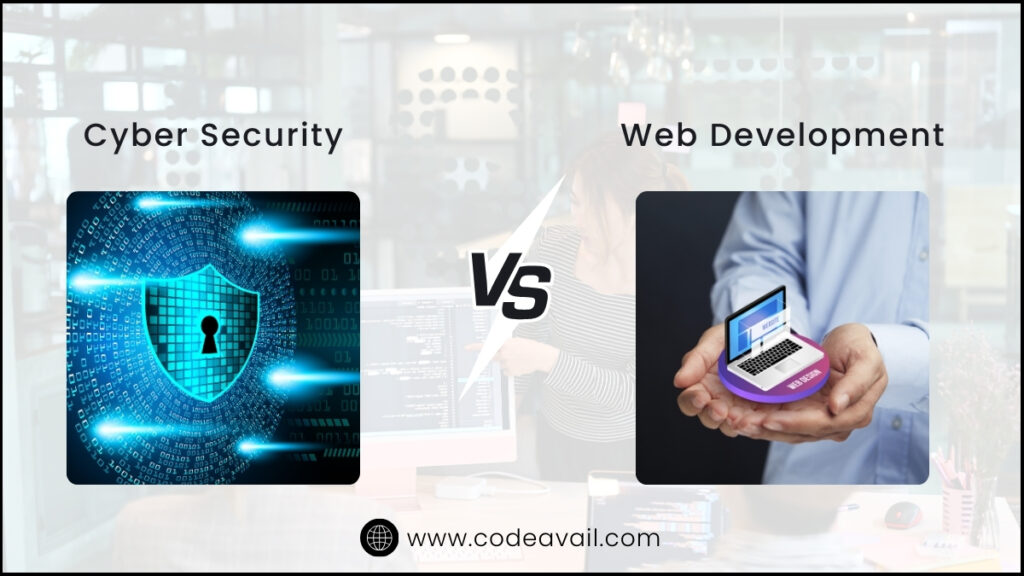 cyber security vs web development