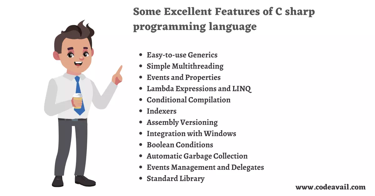 Features of C sharp programming language