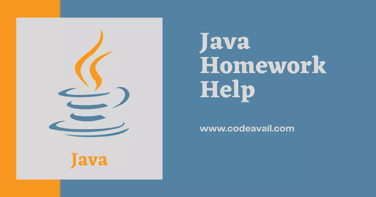  Java Homework Help