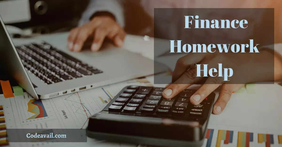 Finance Homework Help