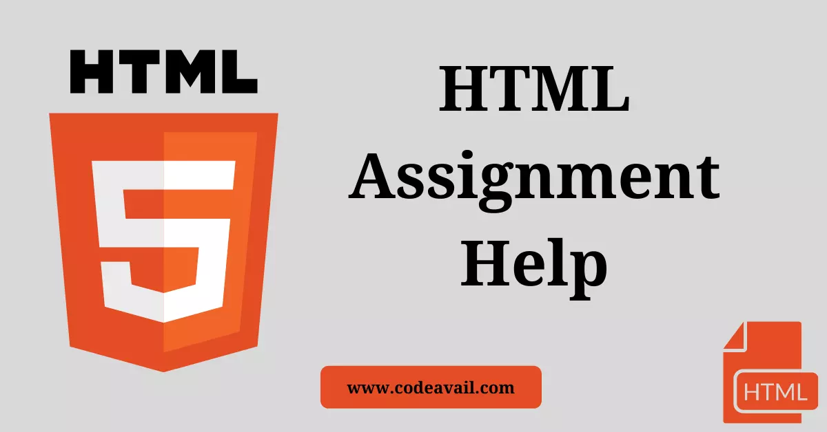 HTML Assignment Help