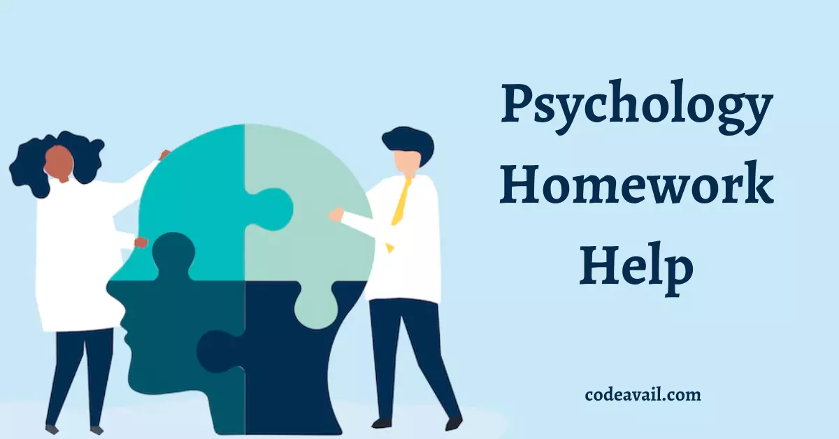 Psychology Homework Help